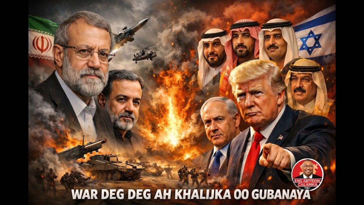 DEG DEG: NETANYAHU OO LA LA'YAHAY | IRAN OO LA LOODIN LA'YAHAY | TRUMP OO GARGAAR CODSADAY | XISBULH