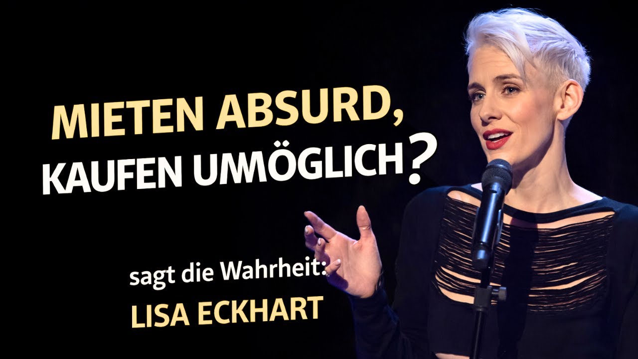 Lisa Eckhart - Sagt die Wahrheit Mieten absurd, Kaufen unmöglich - Nuhr im Ersten 18.01.2026