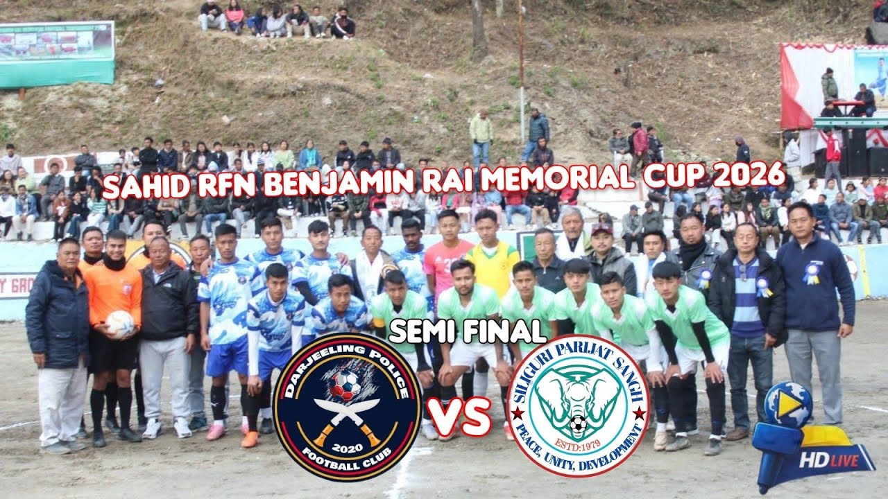 We are LIVE from DP Side, Darjeeling !! Sahid RFN Benjamin Memorial Cup - SF - LIVE