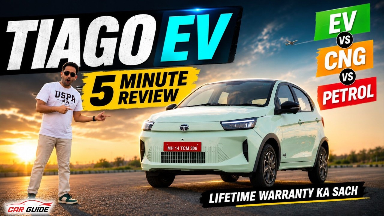 Tata Tiago EV 2026 Review ⚠️: Lifetime Warranty ⚠️ Petrol vs CNG vs EV?🔥 Better than Punch EV ?