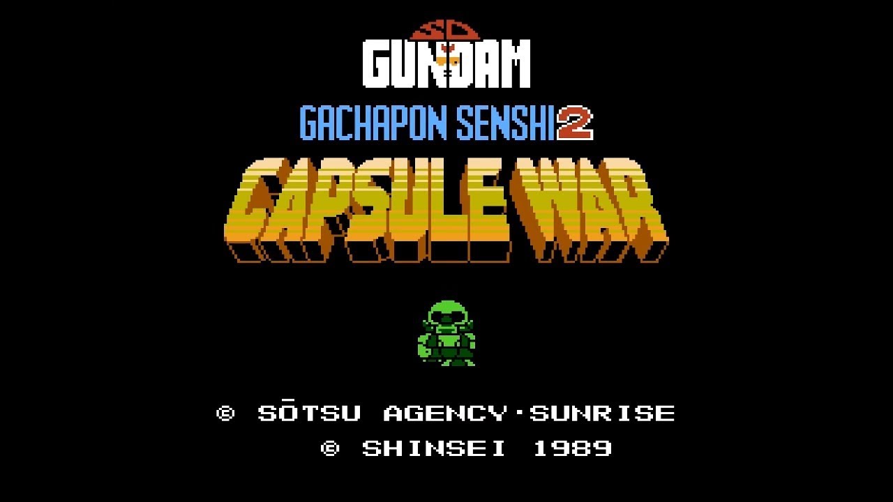 NES SD Gundam - Gachapon Senshi 2: Capsule Senki