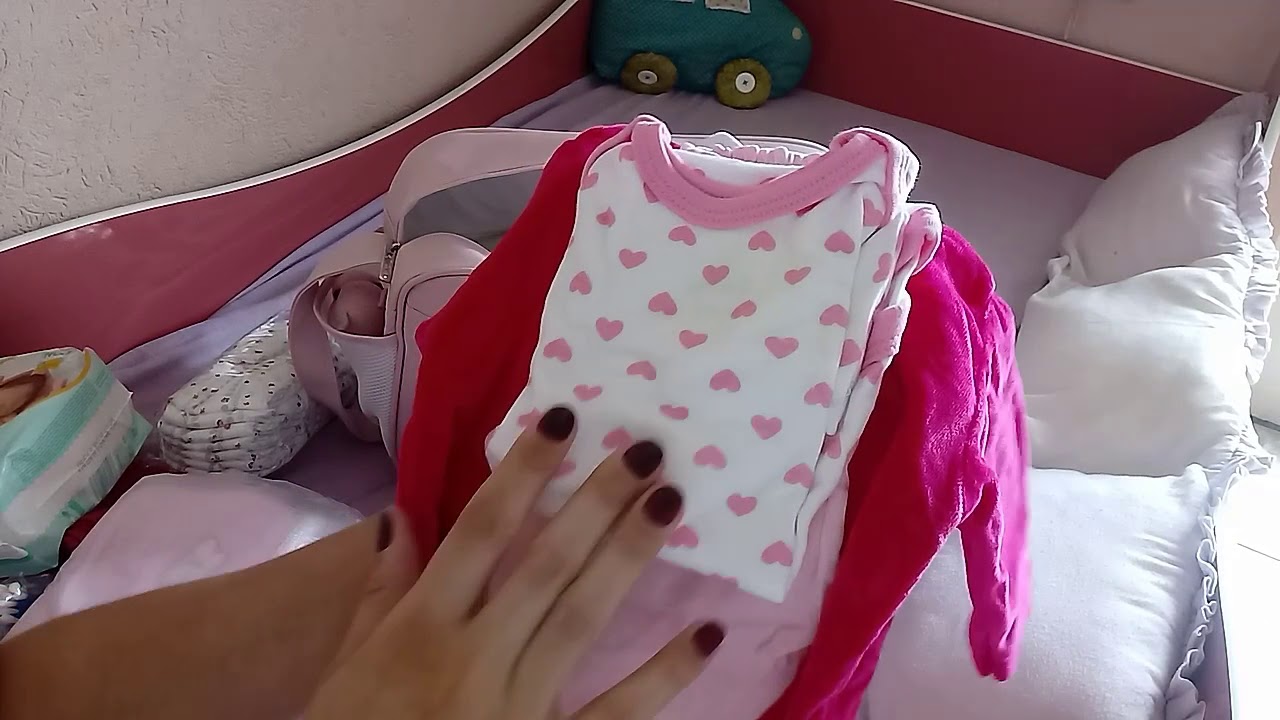 Mala Maternidade da bebê Ana Laura ❤ Terceira Gestação