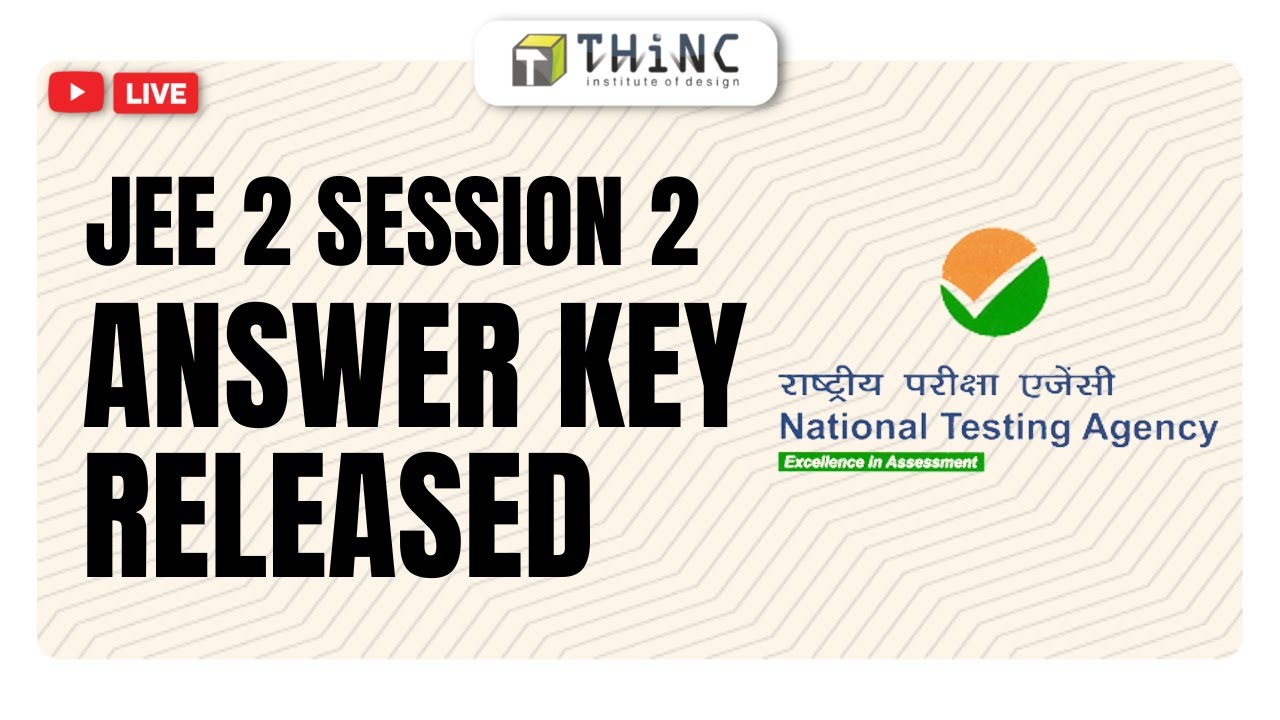JEE MAIN 2022 | ANSWER KEY RELEASED | JEE PAPER 2 | SESSION 2 |  | B.ARCH 2022
