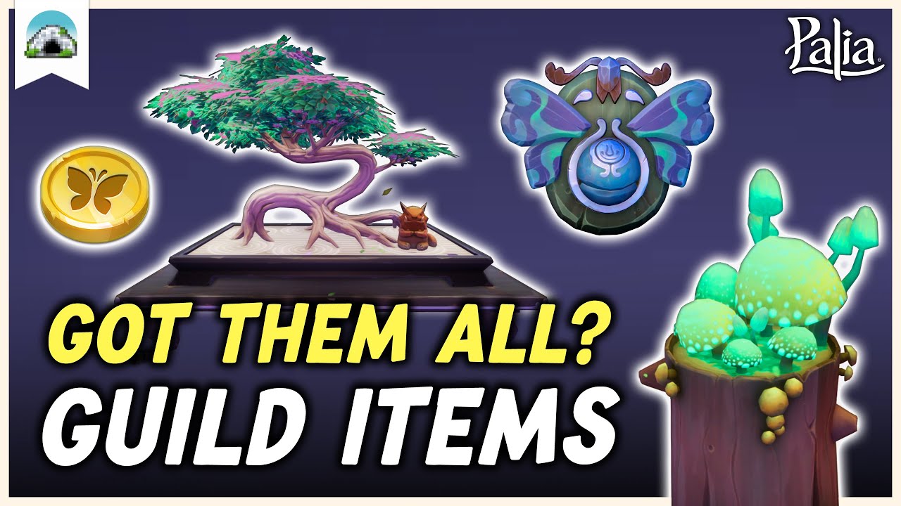 Collect All GUILD STORE Housing Items – Everything You can Buy with Skill Medals | Palia