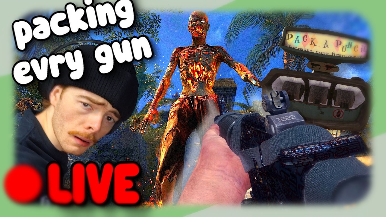 [Zombies] Pack-a-Punching Every Single Gun on Shangri-La!