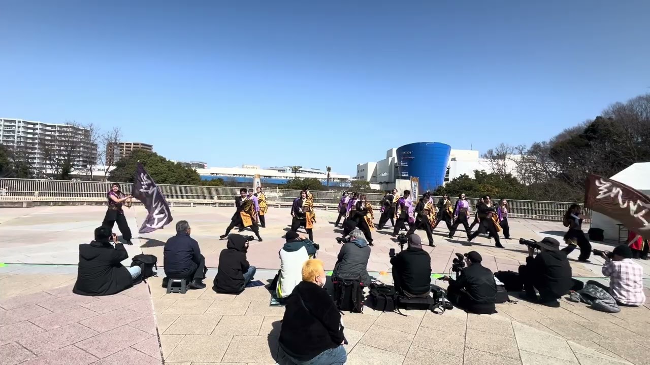 【公式】有閑踊り子一座飛舞人　凱閃　かえるよさこい 交流広場会場