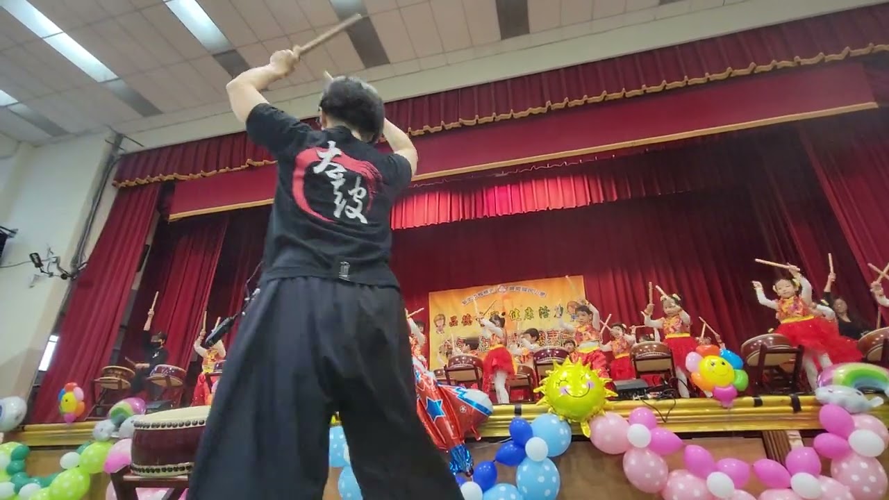 1121228埔墘寶寶太鼓社團跨年迎新表演