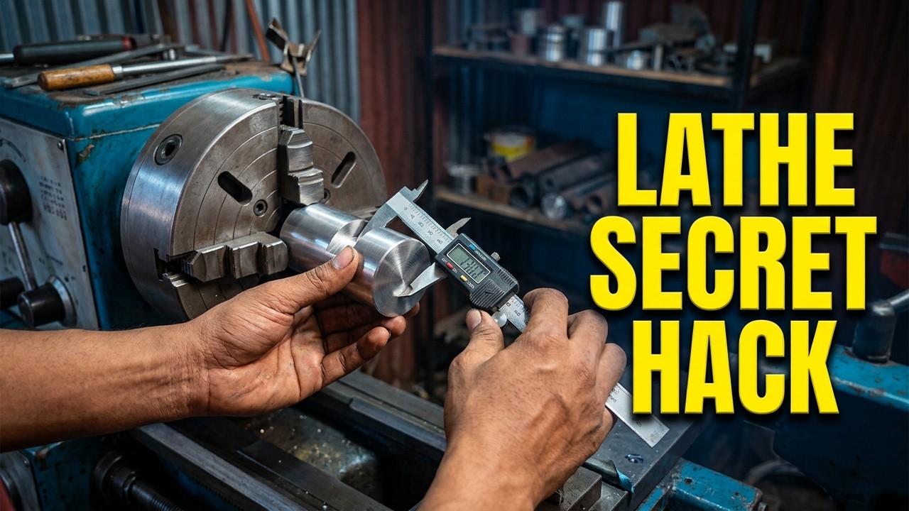 This is a secret method of processing tools on a lathe that not everyone knows about.