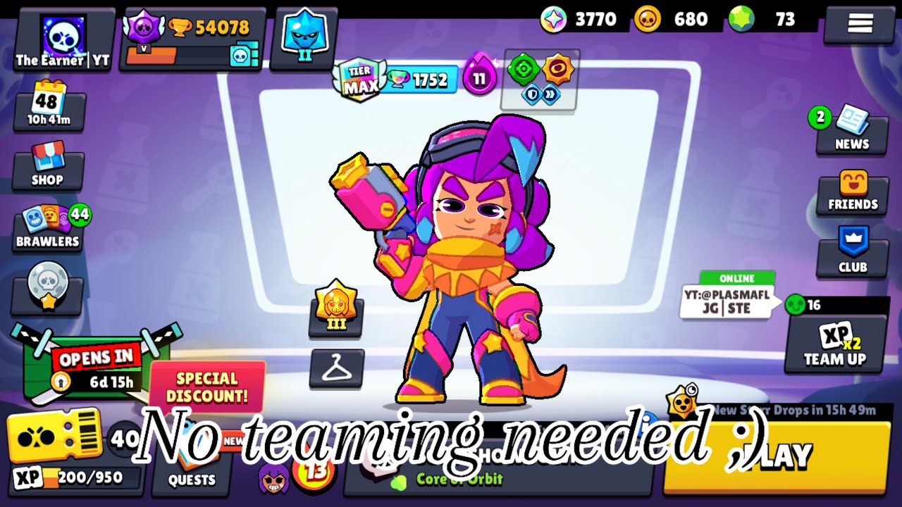 Full last game to 1750🏆 Shelly in solo (no teaming) 🔥!