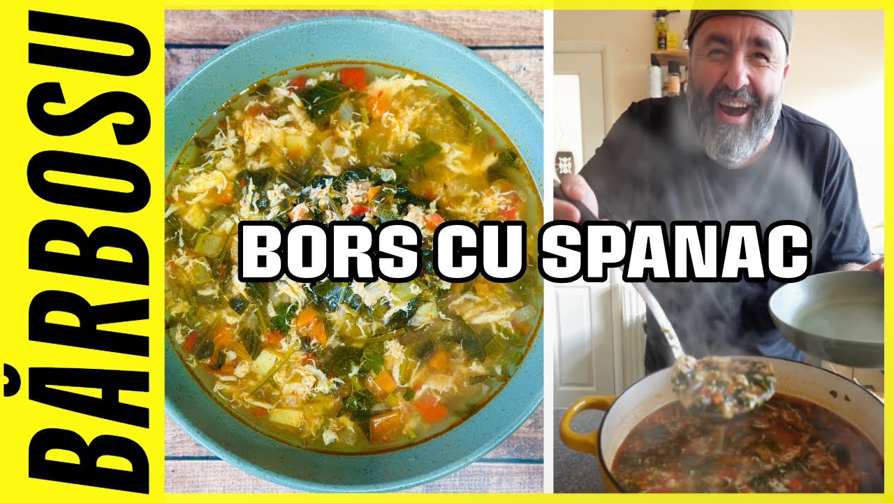 Bors de primavara...Bors cu spanac