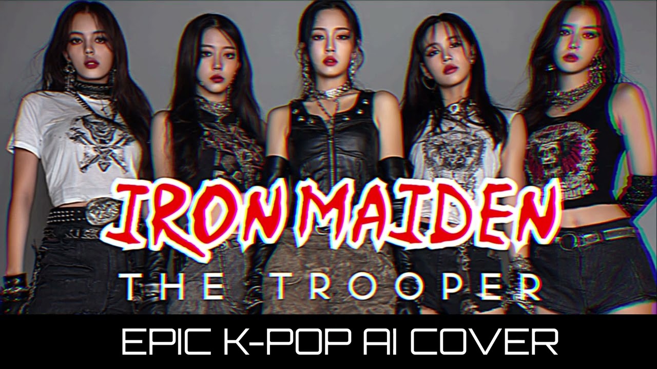 ⚔️🔥 IRON MAIDEN – THE TROOPER (K-POP / BLACKPINK-INSPIRED AI COVER) 🔥⚔️