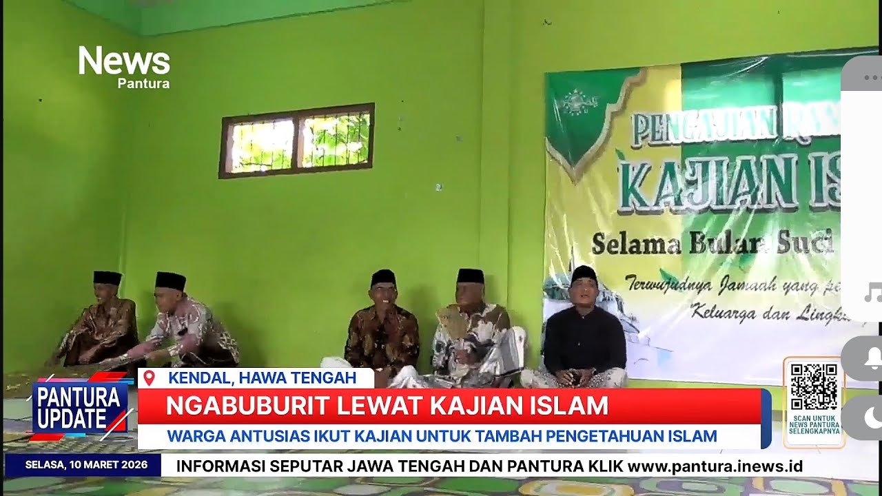 Ngabuburit lansia di Jatipurwo Rowosari Kendal dengan kajian Islam 