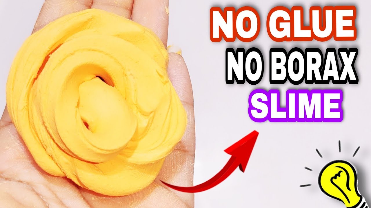 No Glue Slime🔥How to make slime without Glue and borax || Slime making  without glue #ironystar