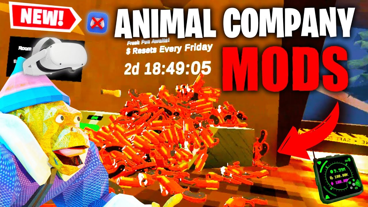 Как получить моды в Animal Company! (*Без Discord*) [*Без ПК*]