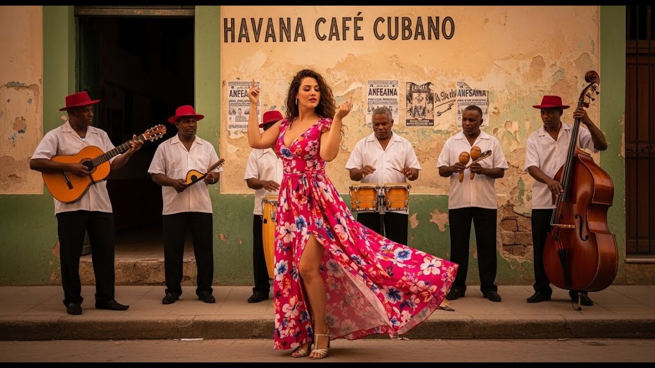 Café Cubano Music 🎷: Old Havana Charm & Vintage Café Jazz Flow • mix14
