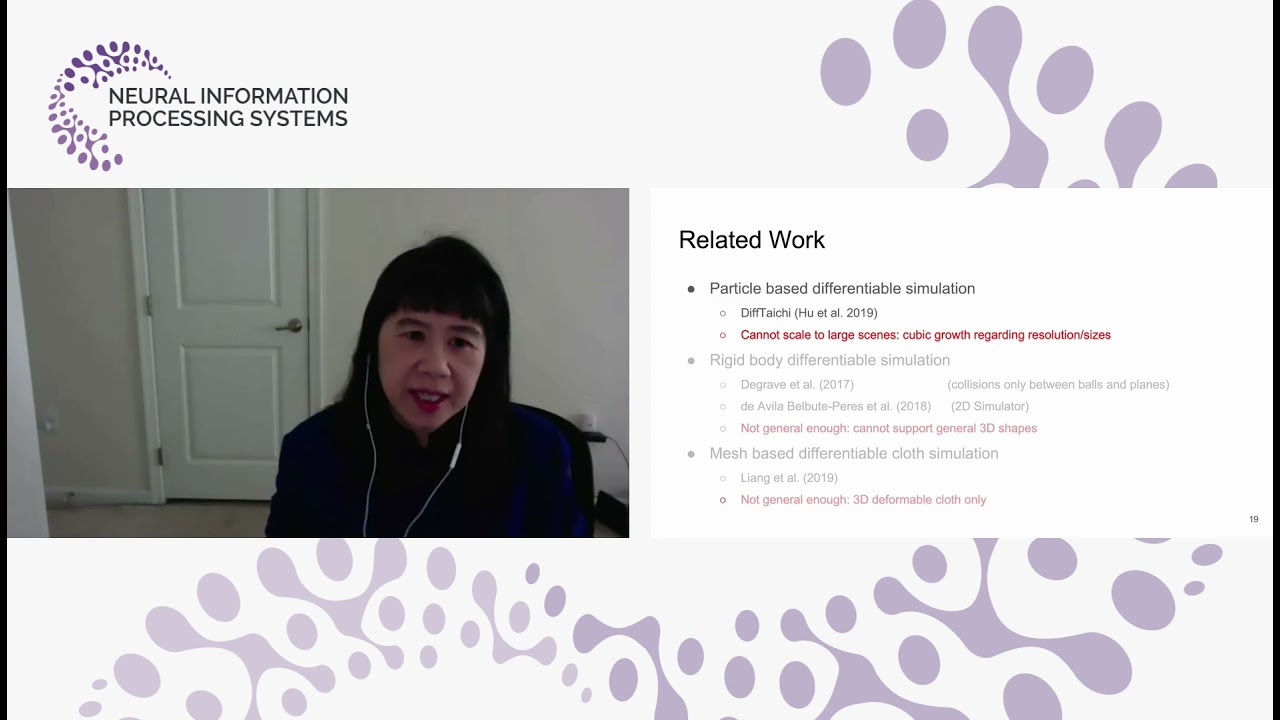 Ming Lin - Differentiable physics for learning and control