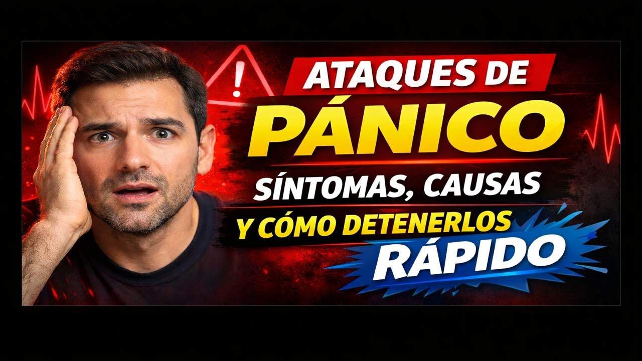 Ataques de Pánico: Síntomas, Causas y Cómo Detenerlos Rápido