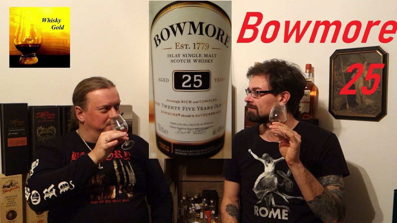 Bowmore 25 - Islay Single Malt (Whisky Verkostung Nr.524)