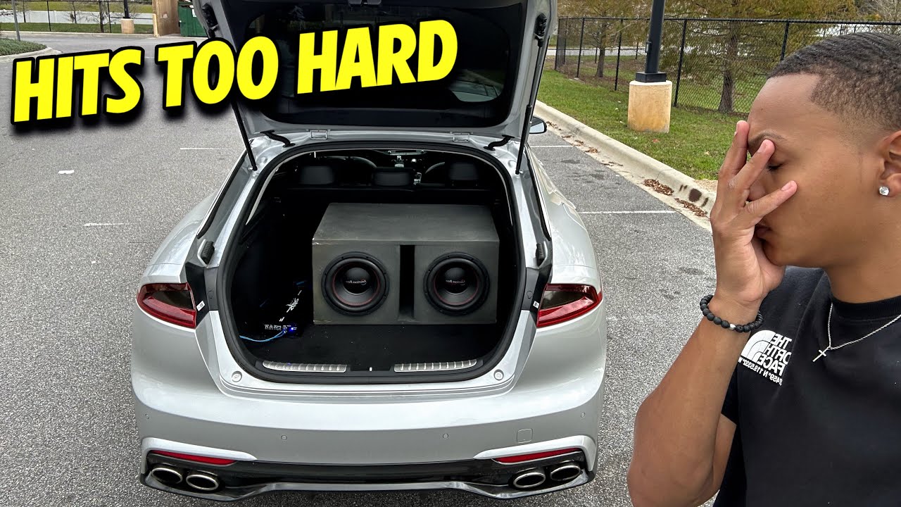 Kia Stinger finally gets a sound system