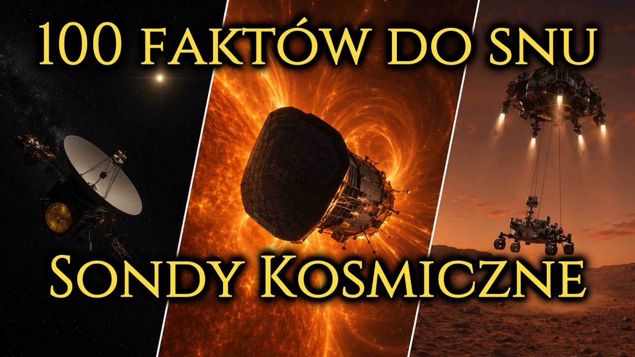 100 fakt&oacute;w o sondach kosmicznych do snu: misje, odkrycia i najdalsze podr&oacute;że ludzkości