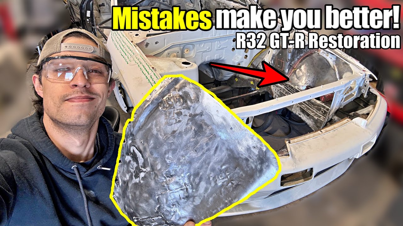 Fabricating a Shaved Engine Bay Wheel Tub!