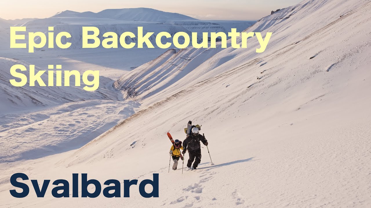 Skiing Svalbard