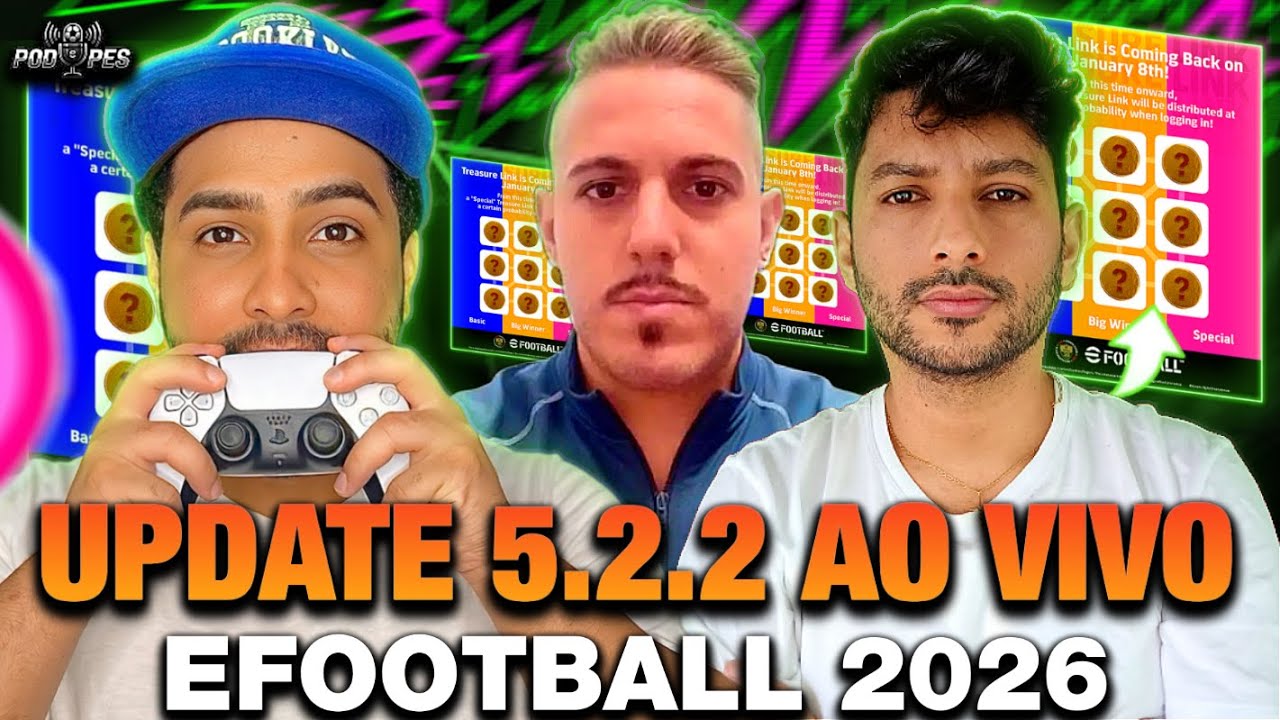 ATUALIZAÇÃO / UPDATE 5.2.2 | CONFERINDO AS NOVIDADES - EFOOTBALL 2026 l