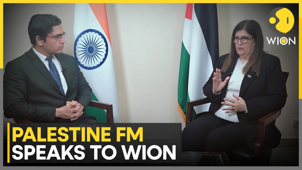 Palestine FM Shahin Sees India's Role in Gaza Reconstruction | WION