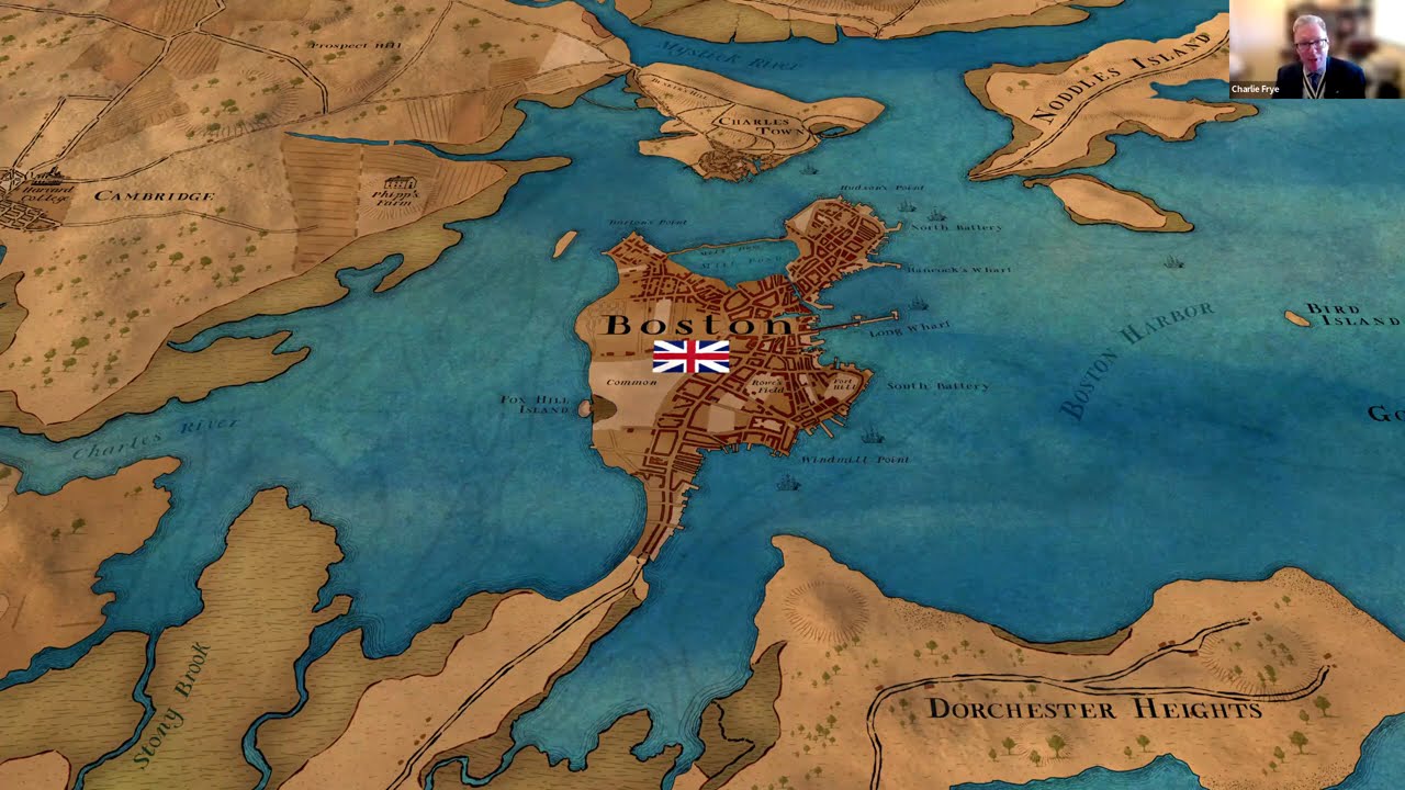 How GIS and Maps supported The American Revolution, a film by Ken Burns