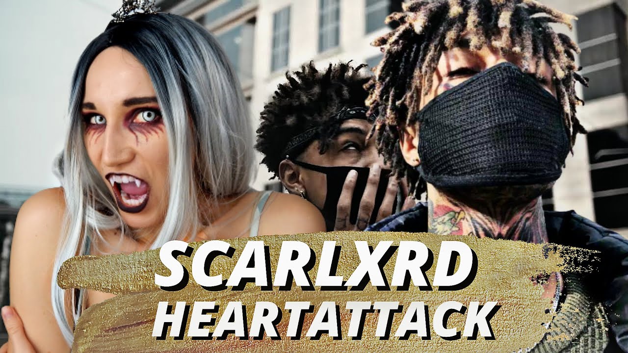 SCARLXRD - HEART ATTACK| Реакция ВАМПИРА