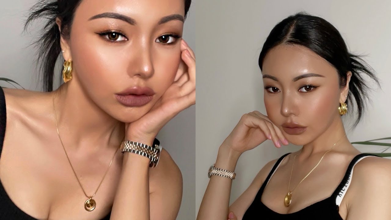 🖤내 취향 1000% 담아본 메이크업🖤 :: BROWN MLBB MAKEUP