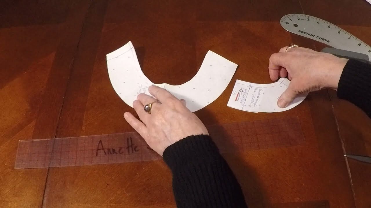 Drafting a Back Neck facing for a Basic Bodice
