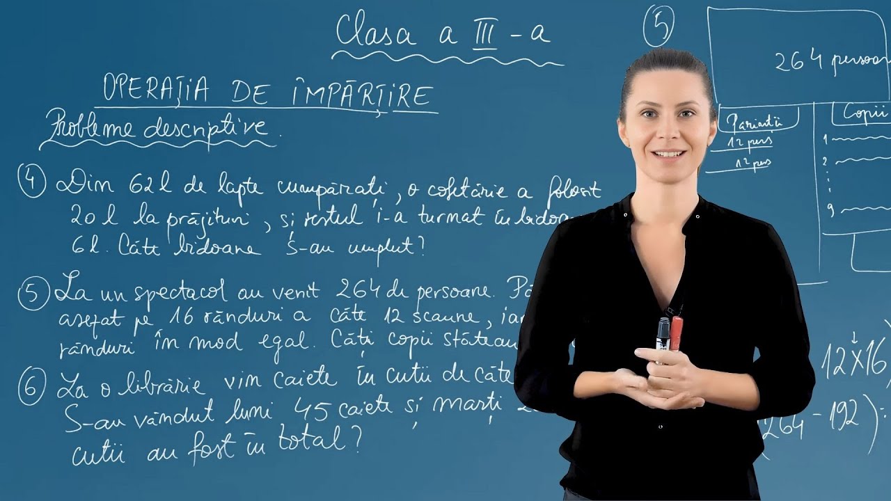 Probleme Descriptive - Partea 2 - Matematica - Clasa a III-a