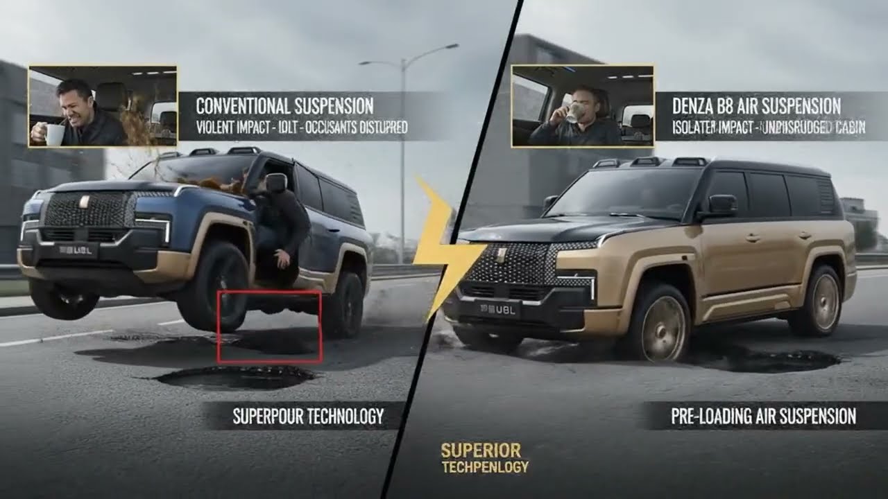 Компания BYD создала настолько передовую подвеску… что даже Mercedes не сможет её игнорировать.
