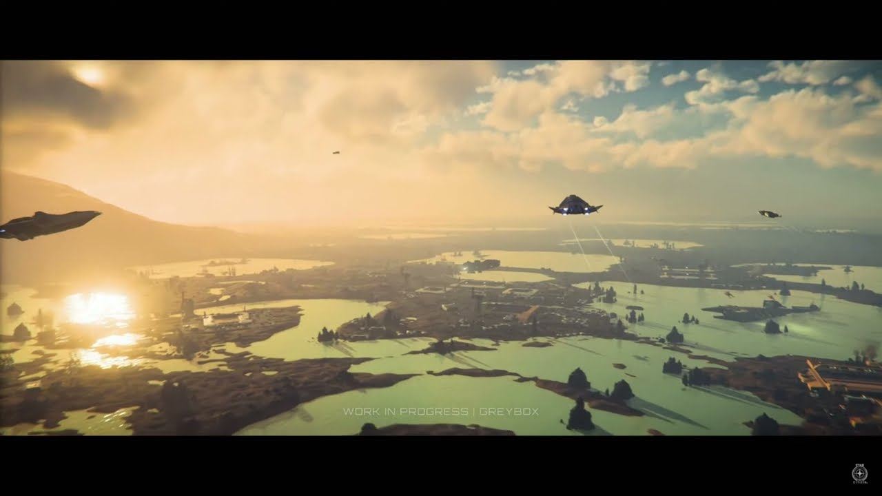 End Game Org Space Stations Cinematic Cut #starcitizen