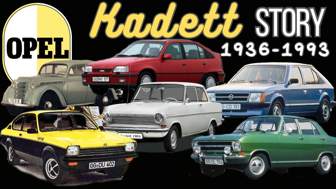A Forgotten Success - The Opel Kadett Story (1936 - 1993)