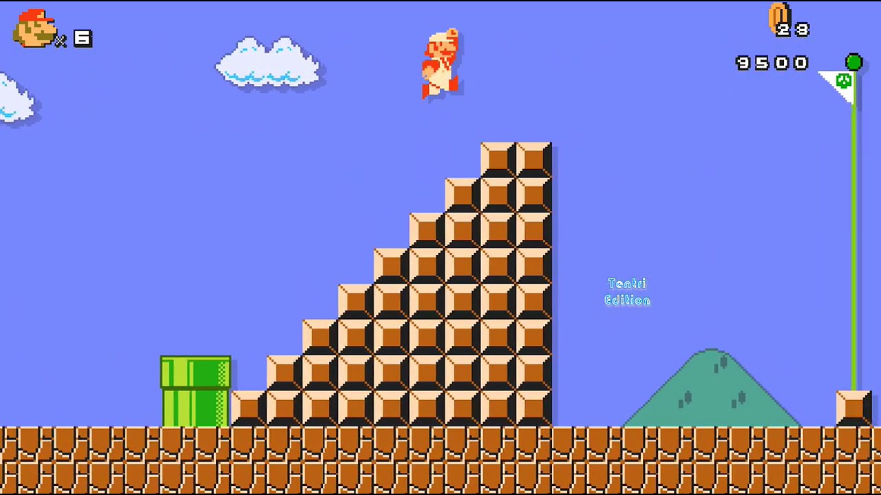 SUPER MARIO BROS REMAKE VERSION 1 #html5games