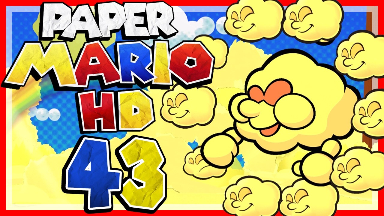 PAPER MARIO HD # 43 ⭐ Schnaufula hat den Kopf in den Wolken!