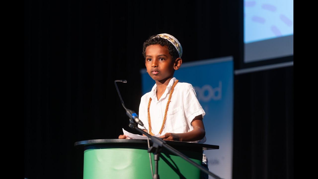 Idris 'Help Keep People Safe Like Heroes' at the Childhood Summit 2025