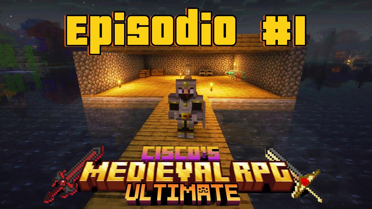 Minecraft java Cisco's Fantasy Medieval RPG [Ultimate]  Episode #1 {[No Commentary 60Fps 4k]}