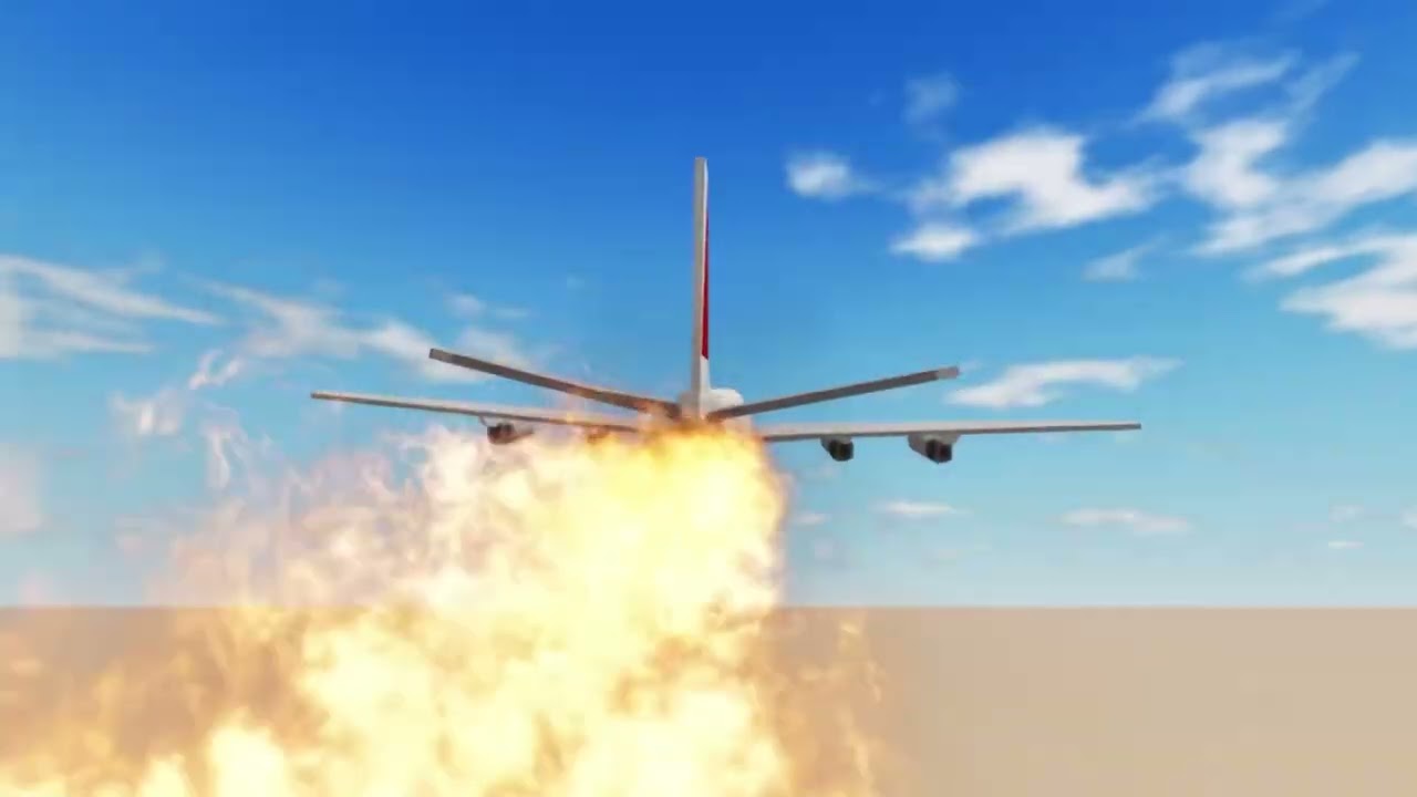 National Air 2120 Air crash studio recreation  