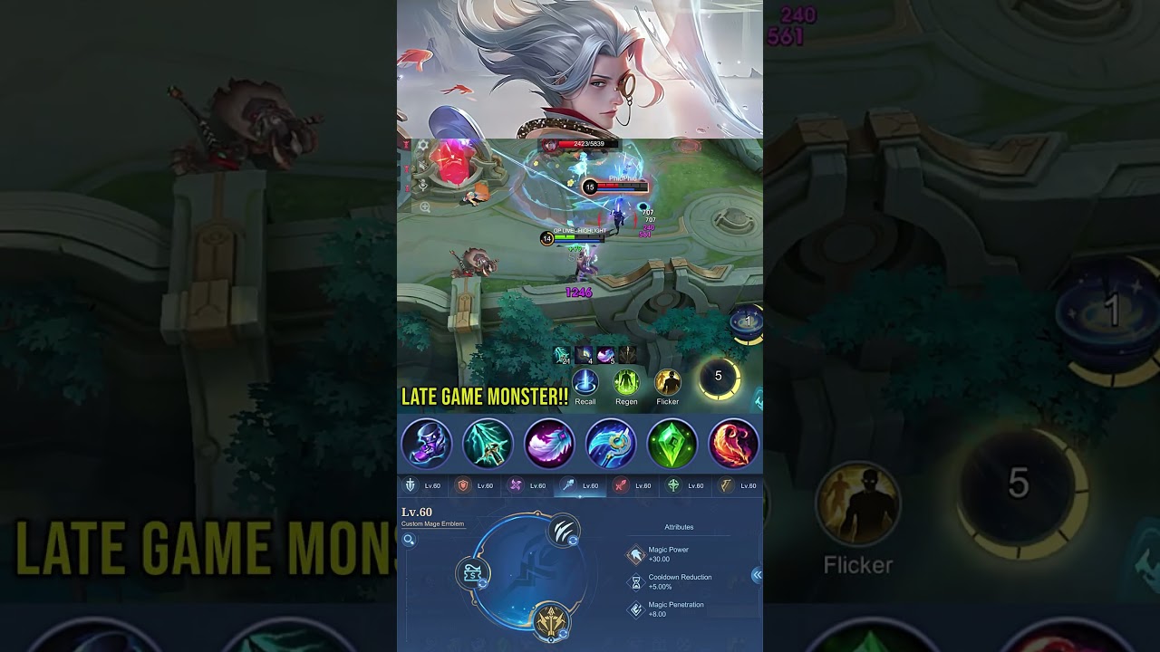 Comeback is Real!! Natan Late Game Monster (Part 5) - MLBB #gameplayproplayer #natan #MLBB