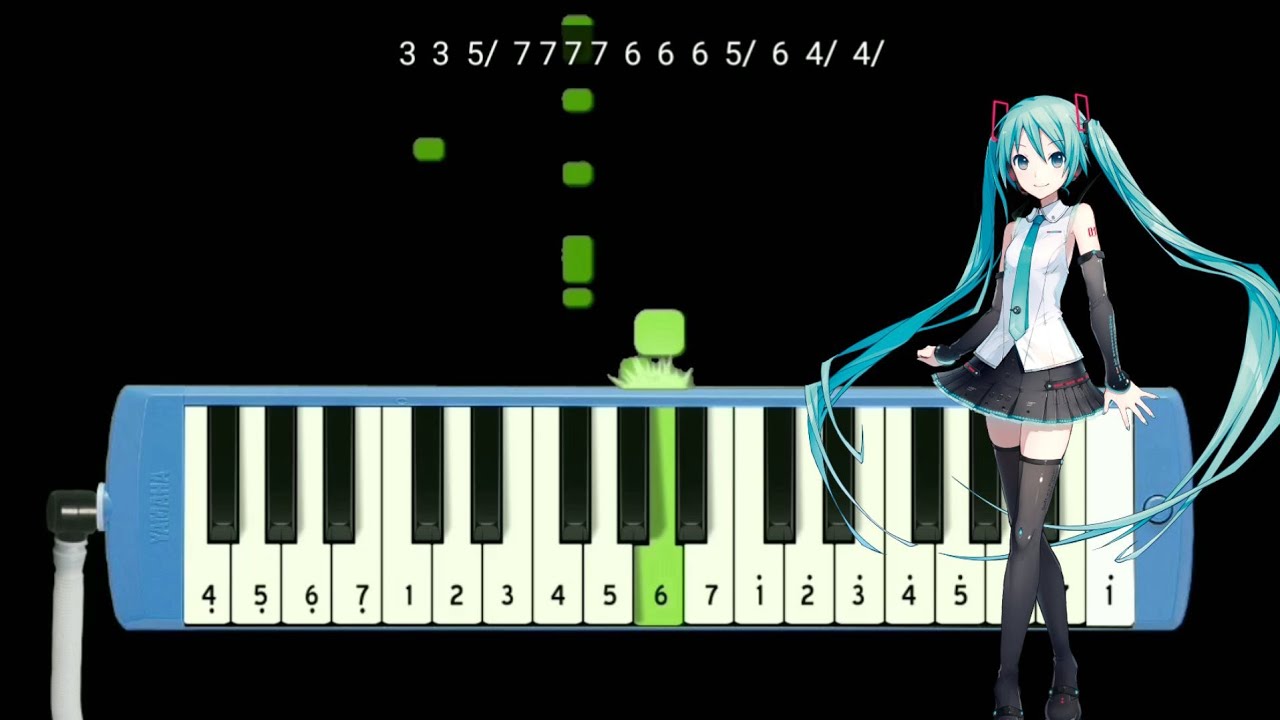 Not Pianika Levan Polkka - Hatsune Miku