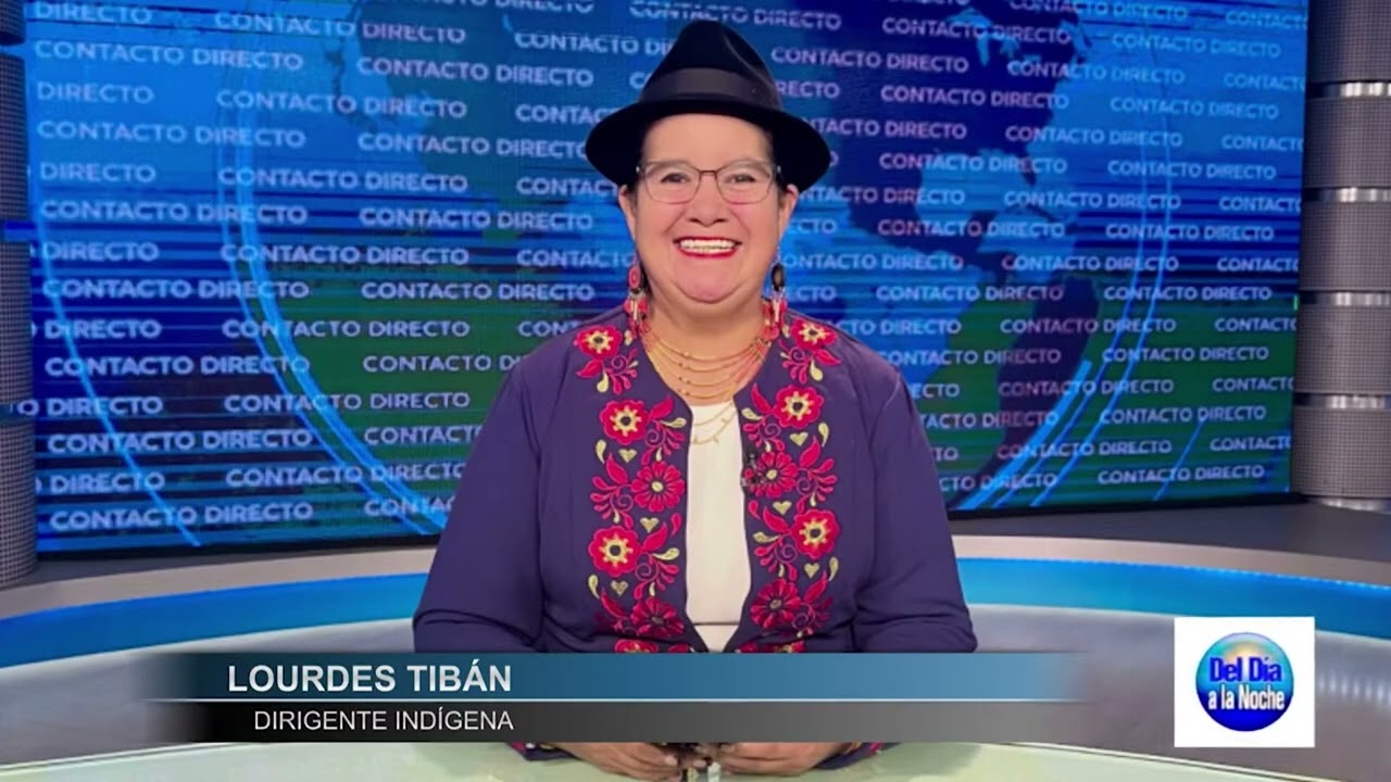Elección del Consejo de Gobierno de la CONAIE - Lourdes Tibán - Dirigente Indígena