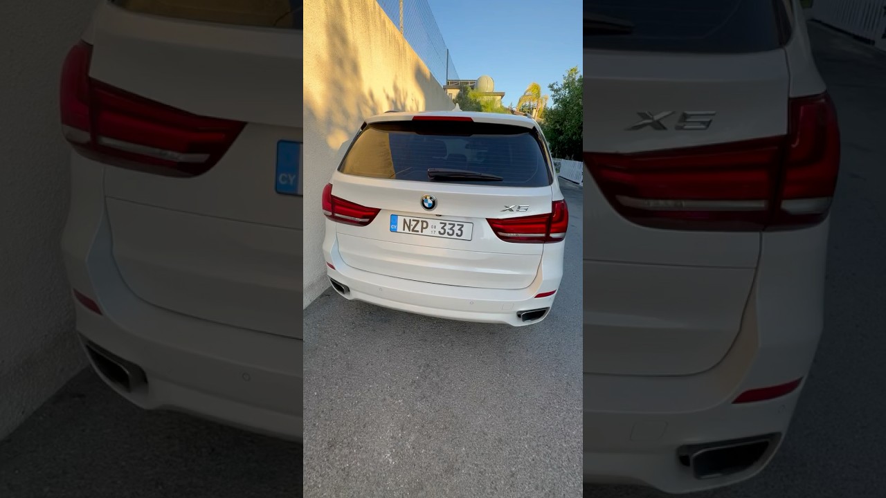 Bmw X5 F15 parking brake emergency relise unblock