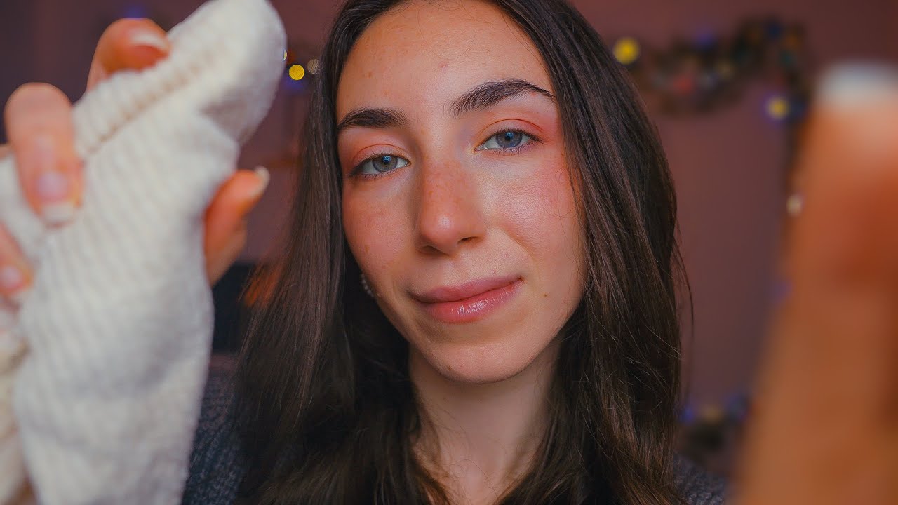 ASMR балует вас перед сном😴 (уход за кожей, массаж лица/головы, многослойные звуки)