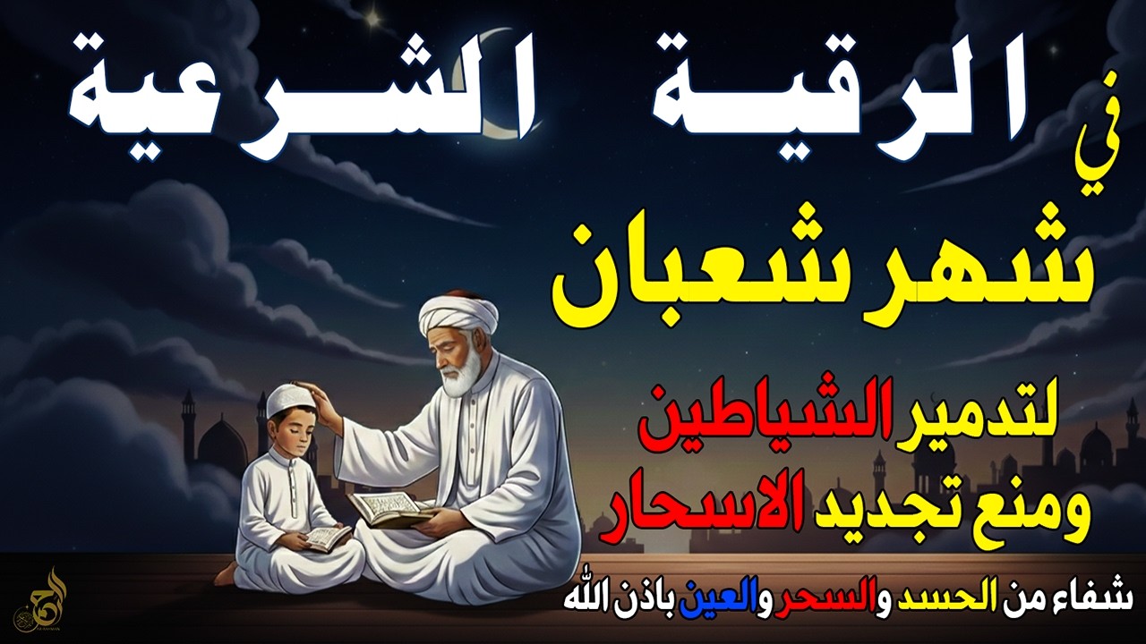 أقوى رقية شرعية في شهر شعبان🔥لابطال تجديد السحر ورد السحر واستخراج المس والسحر والحسد باذن الله