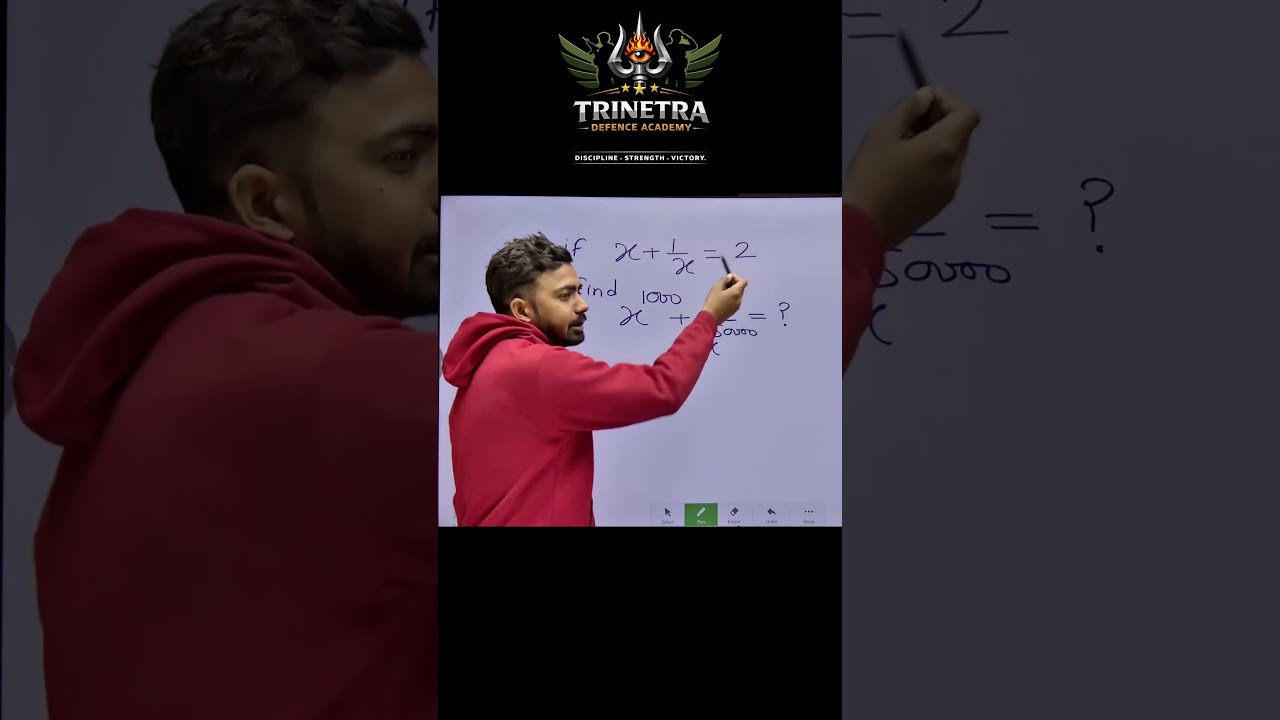 🔥 Maths Short Trick in 30 Seconds | Army Navy Airforce Exam | Trinetra Defence Academy