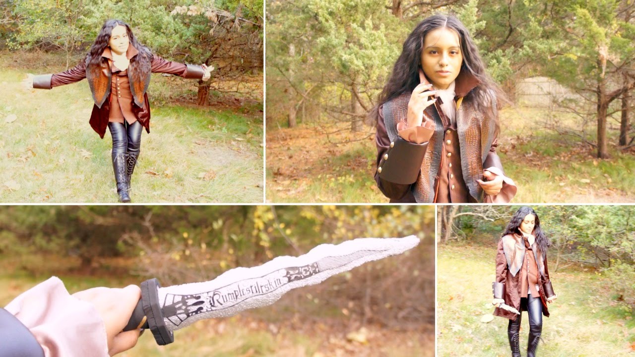 Spook Book⎟DIY Rumplestiltskin Costume, Dagger, & More!