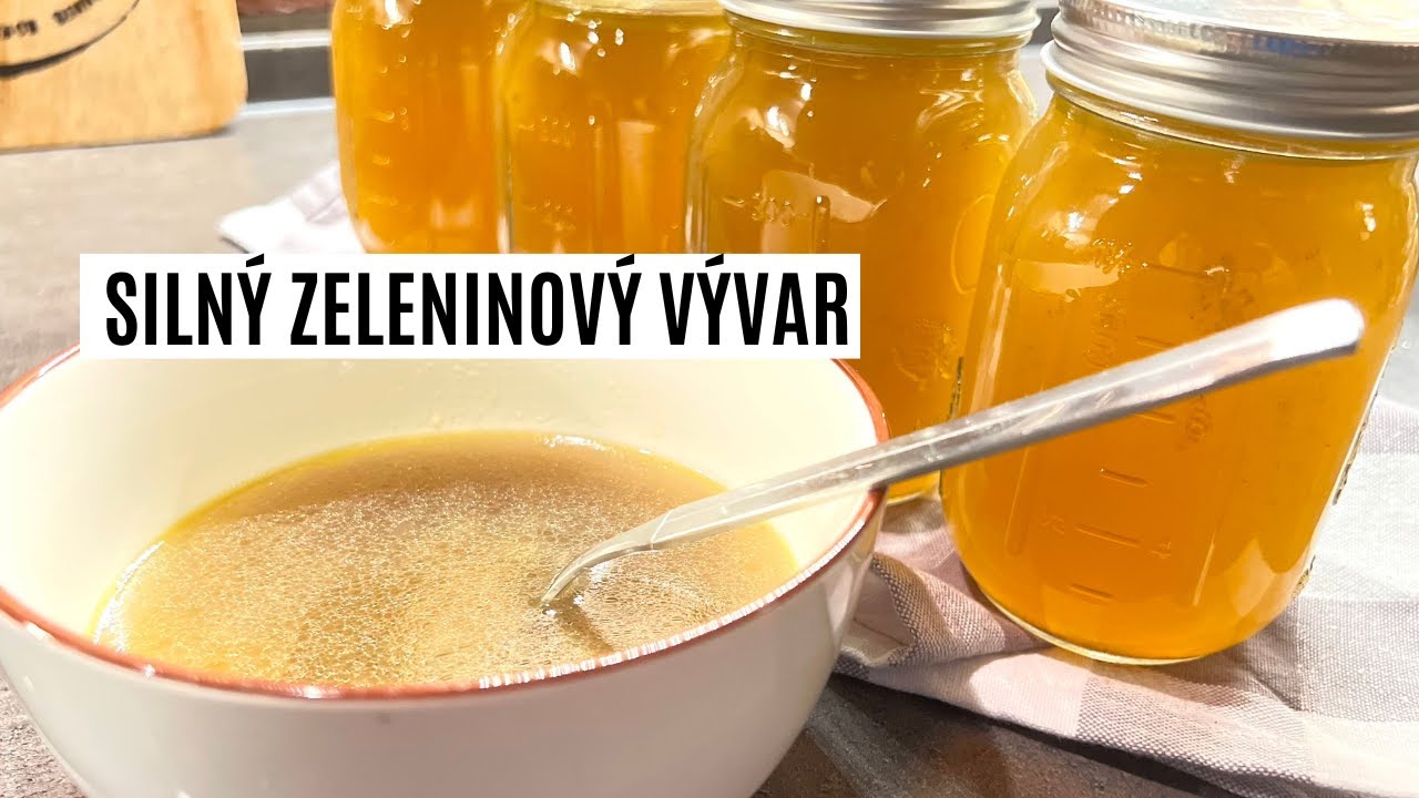 Silný Zeleninový vývar | Ako spraviť chutný vývar zo zeleniny | Recepty CVR